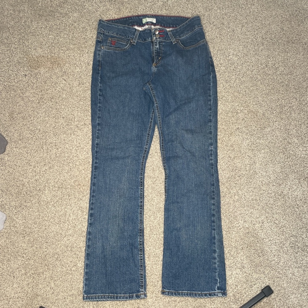 authentic brand premium twenty X wrangler jean company bootcut classic jean GUC